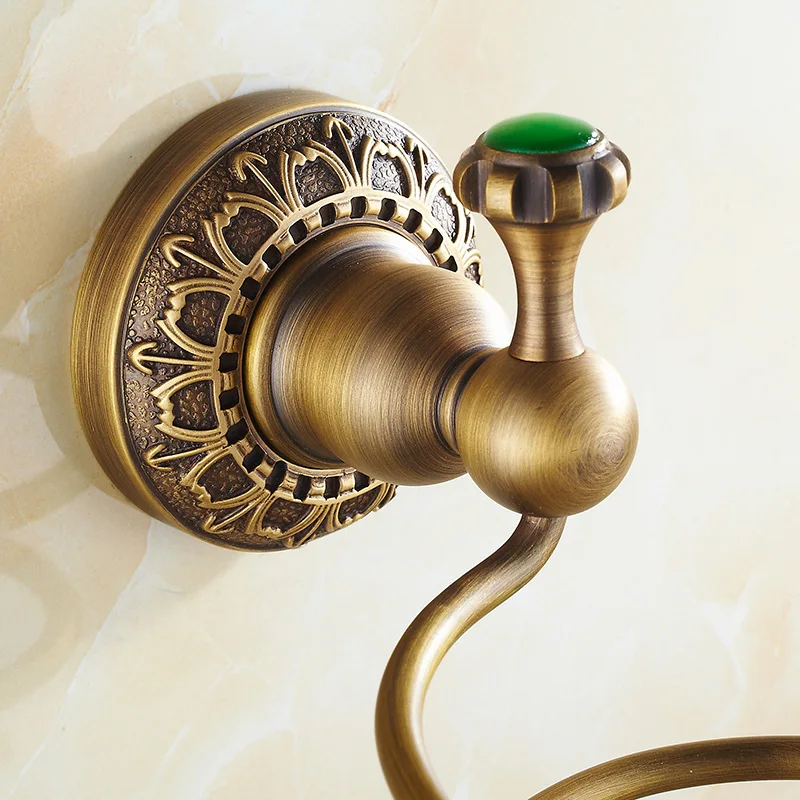 Bathroom Shelves Hair Dryer Holder Wall Mounted Antique Brass Nail Cliper Comb Storage Shelf Hardware SSL-S23 | Обустройство дома