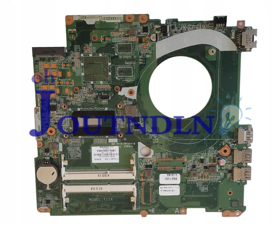 JOUTNDLN для HP PAVILION 17 F Материнская плата ноутбука 767417 501 601 001 DAY11AMB6E0 W/i5 5200U