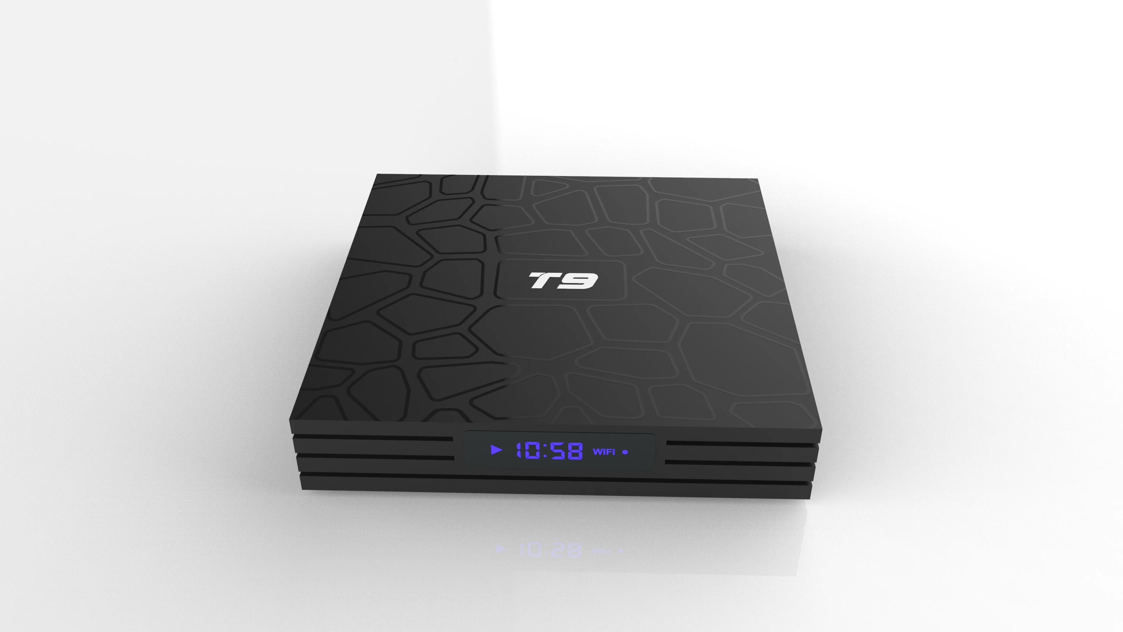 T9 Android 9,0 Smart tv Box+ 1 год французский арабский IP tv подписка Rockchip RK3318 4GB 64GB BT 4K GooglePlay Netflix телеприставка