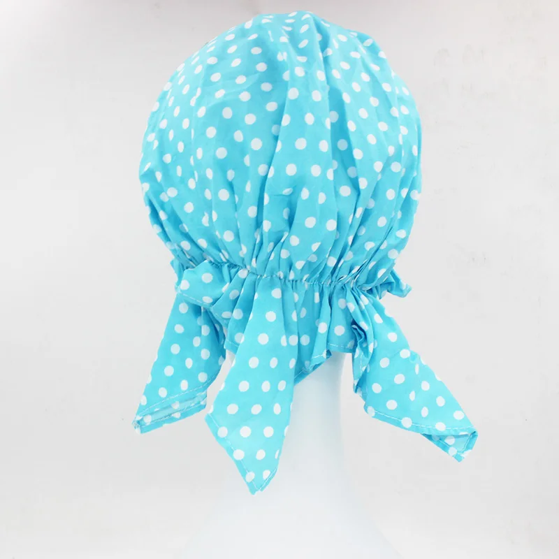 ALTOBEFUN Dots женские банданы женские сельские кепки s Girl хип-хоп Эластичный Тюрбан Кепка женское украшение на голову химиотерапия шляпа полиэстер BD006