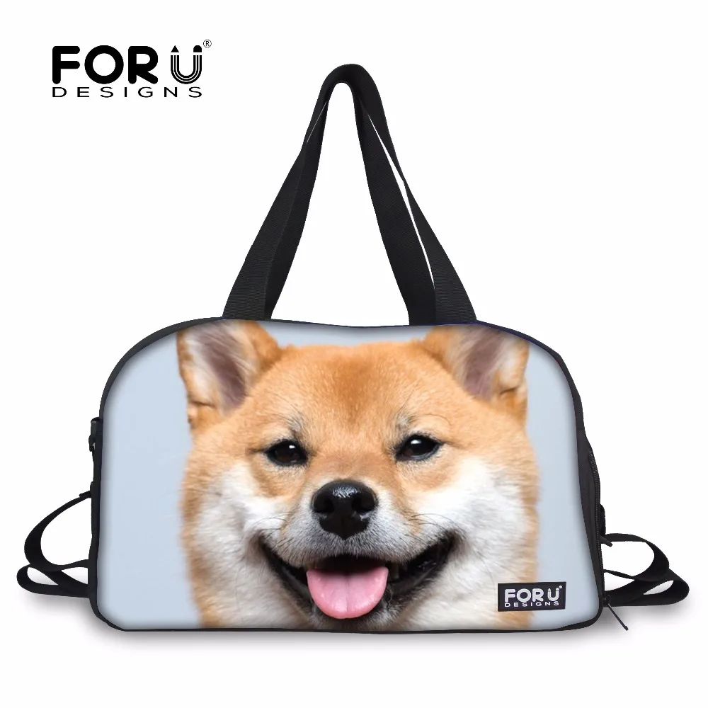 FORUDESIGNS/спортивная сумка для занятий йогой женщин фитнеса Kawaii Шиба собаки принт с