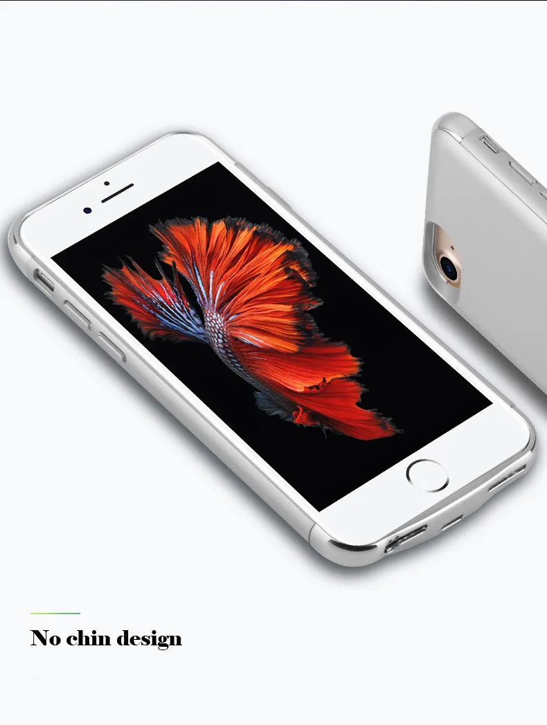 Чехол с покрытием на 4000 мА · ч и зарядным устройством для iPhone 8 Plus 7 чехол