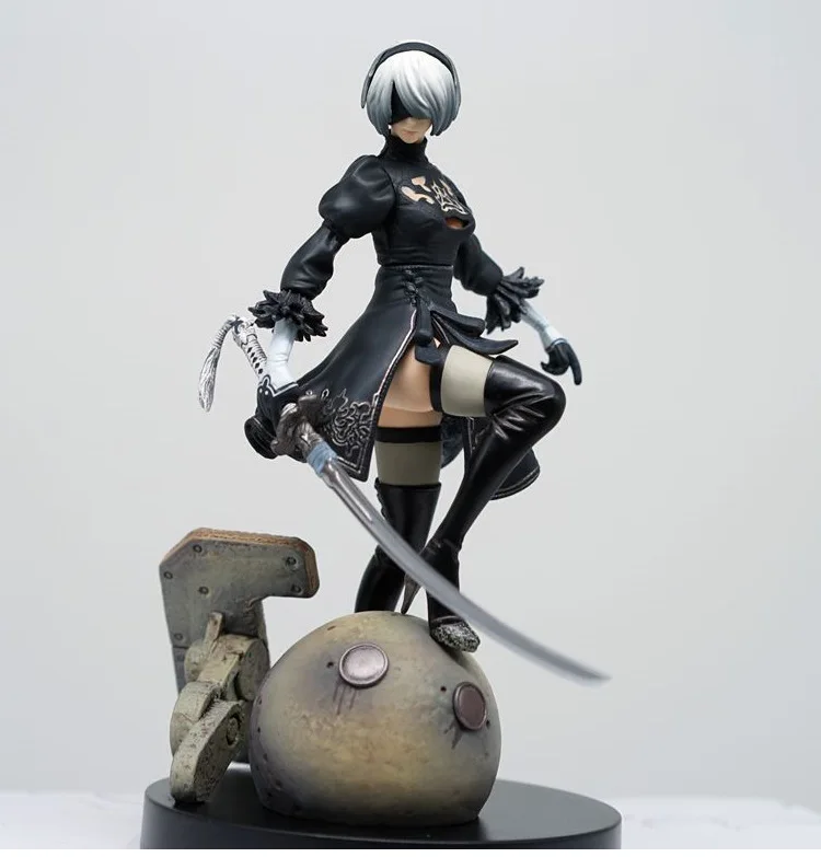 Фигурки NieR:Automata YoRHa №2 тип B 15 см ПВХ новая коллекция игрушек аниме экшн фигурки