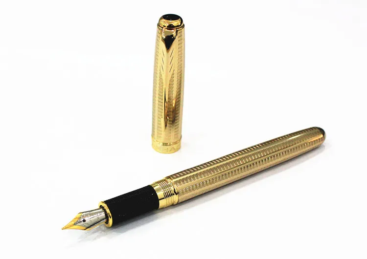 D Jinhao 601 авторучка ручка металл 0,5 мм F Nib иридиевые чернила для письма ручки для студентов canetas школьные офисные принадлежности поршневой конвертор - Цвет: D