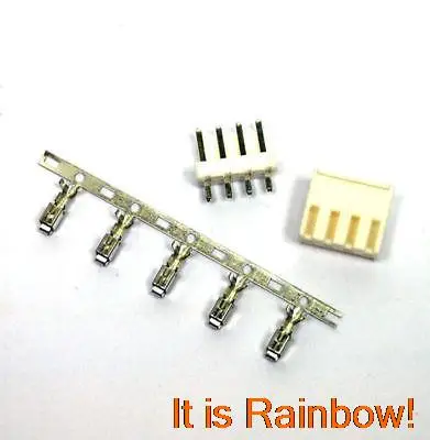 

50 Sets VH 3.96mm Connector 4 pins Housing/Base/Pins