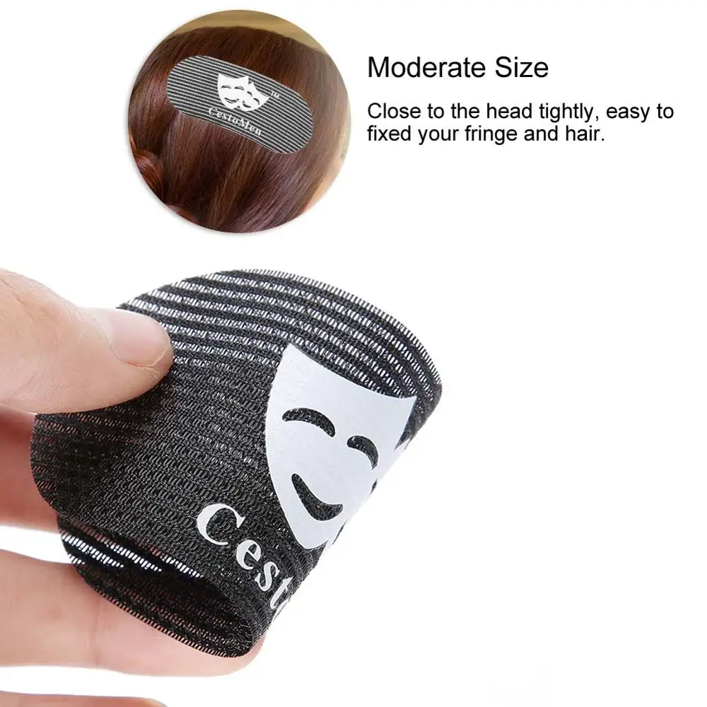 Ретро Резьба Волшебные волосы татуировки стикер Pad парикмахерские Волосы захват