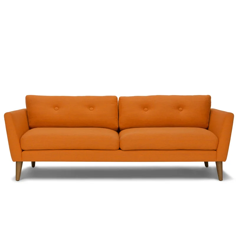 0405 SF6005 современный Трехместный тканевый диван 