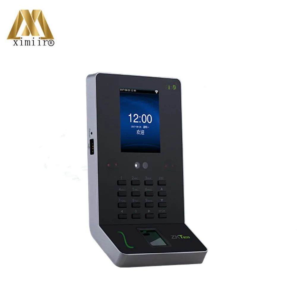 ZKTeco UF600 Распознавание отпечатков пальцев лица посещаемость с Wi Fi модуль 1000 + 500