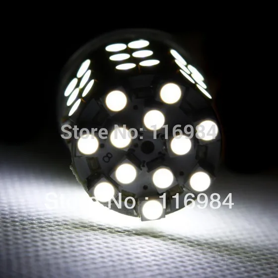 

2pcs/lot T20 7443/7440 3528 1210 SMD 54 LED Amber White Car Turn Signal Wedge Packing Lights Bulbs Wholesale