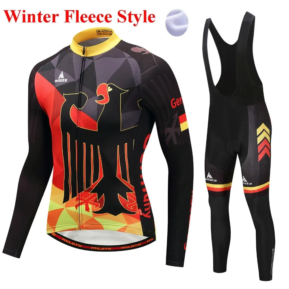 Arty Inverno maillot ciclismo hombre синий зимний термальный флисовый Велоспорт Джерси с длинным