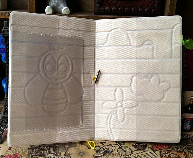 Мультяшная пчела 3D стерео наборы паспорта держатель Документы Taoka