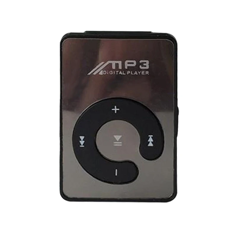 SHZONS MP3 плеер 128 МБ мини с зажимом сабвуфер Спортивный музыкальный 8 ГБ TF карта