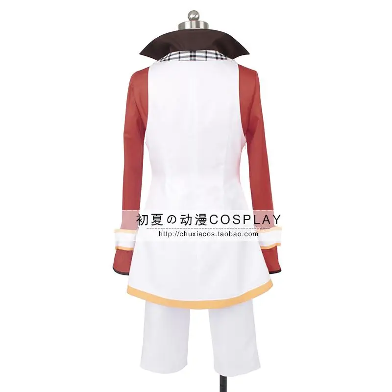 

New Game idolish7 Halloween cosplay IZUMI MITSUKI cos man woman costume suit (shirt+vest+pants+tie+gloves+necklace)