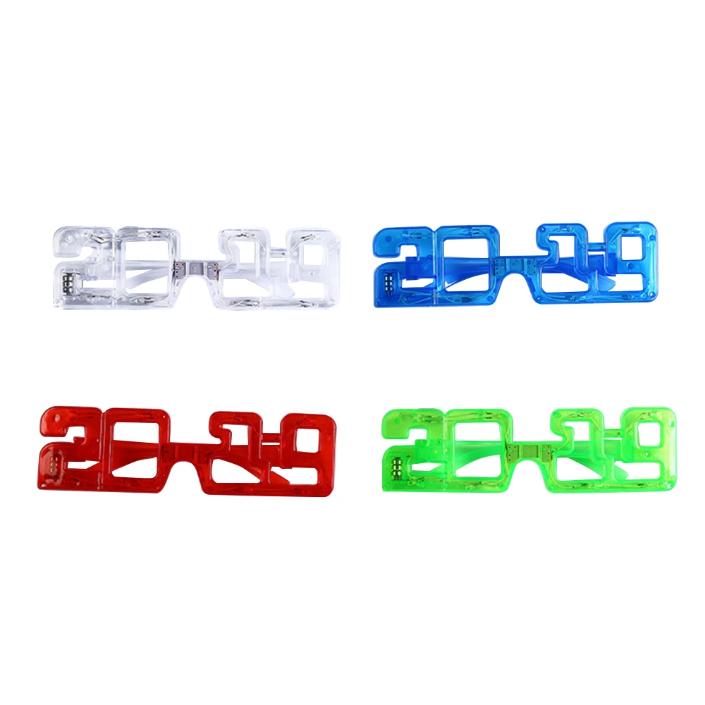 Мигающие светодиодные очки игрушки для вечеринки декоративное освещение яркая