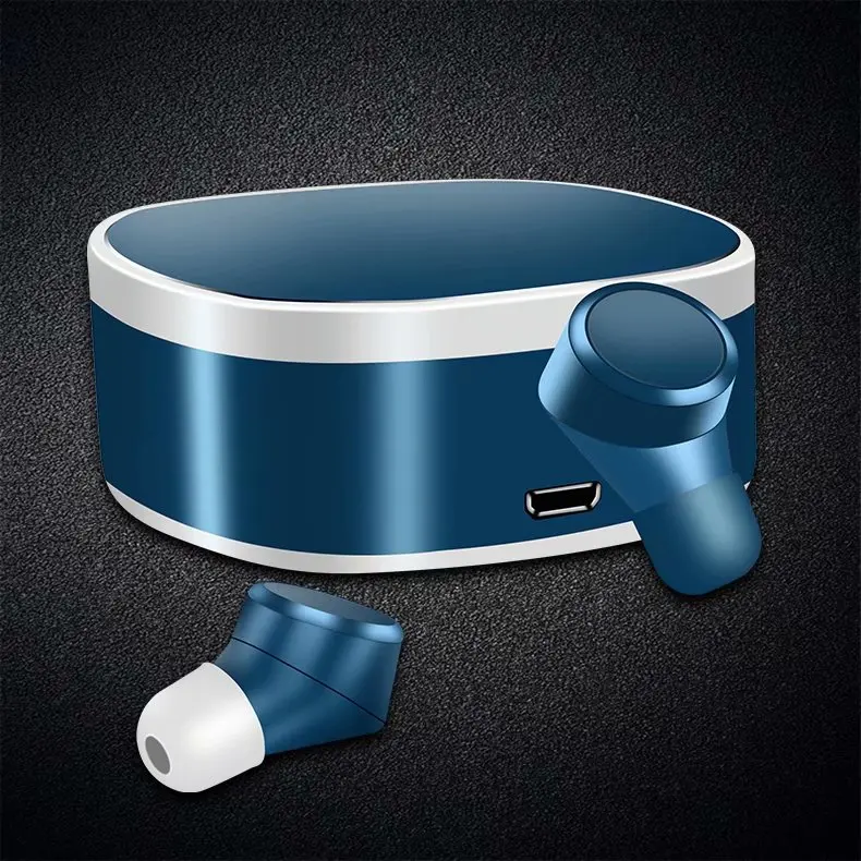 Волшебная музыка TWS 5,0 Мини bluetooth наушники беспроводные Спортивные bluetooth гарнитура Водонепроницаемый тачпад для подарка с зарядной коробкой