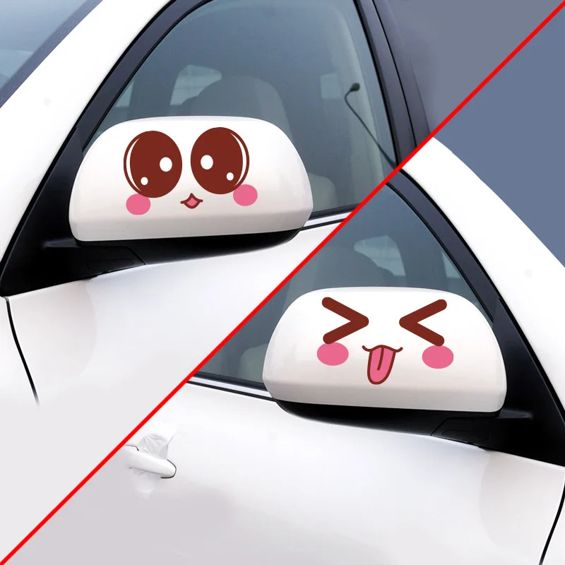 1 шт. забавная наклейка для автомобилей зеркало заднего вида крышка топливного