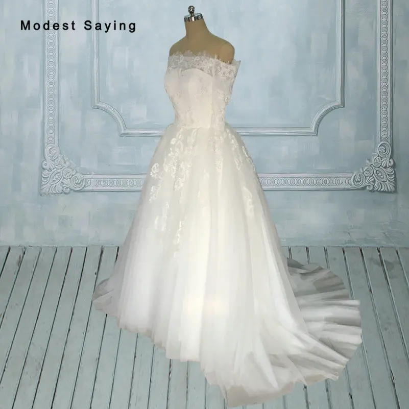 

Sexy White Ball Gown Off Shoulder Lace Wedding Dresses 2017 with 3/4 Sleeves Long Bridal Gowns vestido de noiva manga longa XW10