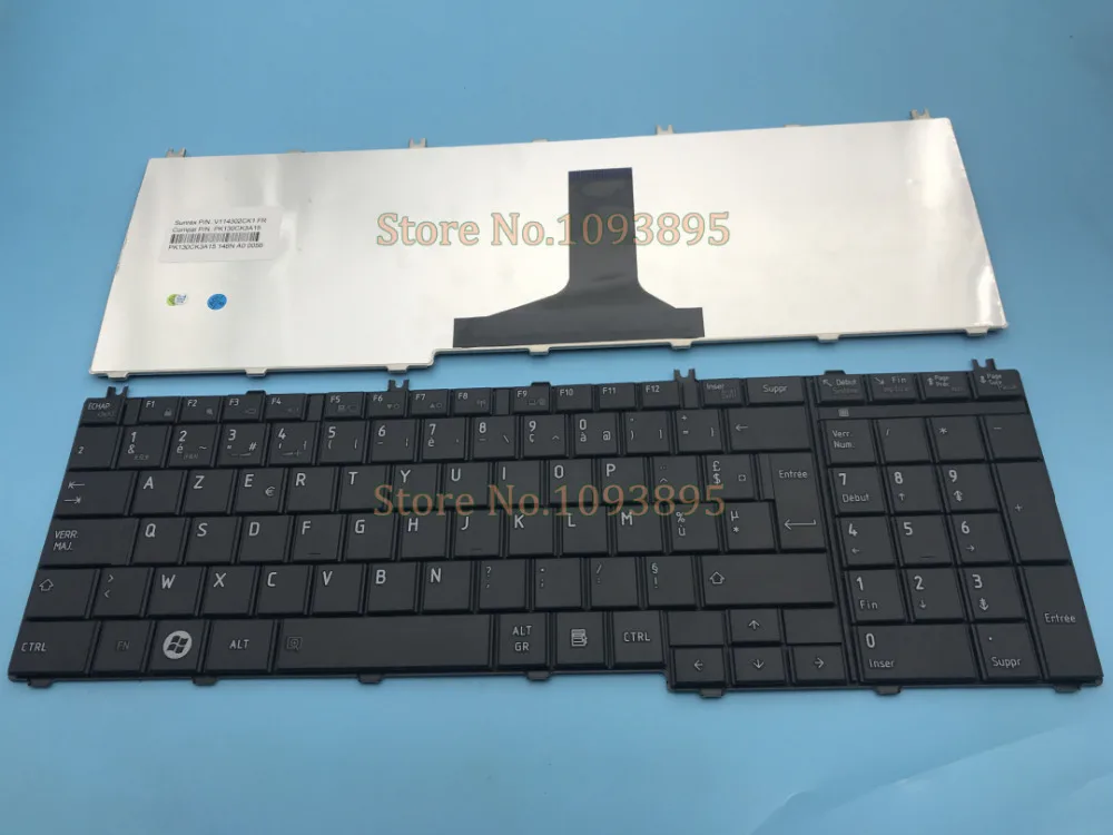 Оригинальная новая Azerty клавиатура для Toshiba Satellite L670 L670D L675 L675D C660 C660D C655 L655 L655D C650 C650D