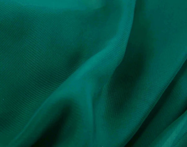 Темно-зеленая марлевая ткань для летнего платья юбки блузки занавески 3 метра 150