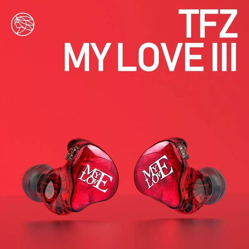 Наушники-вкладыши TFZ MY LOVE III Hi-Fi с монитором графеновые двойные подвижные круглые
