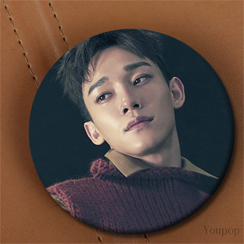Youpop корейский EXO EXO-K EXO-M Сезон Зима специальный альбом для жизни брошка в виде усов аксессуары K-POP броши - Окраска металла: chen