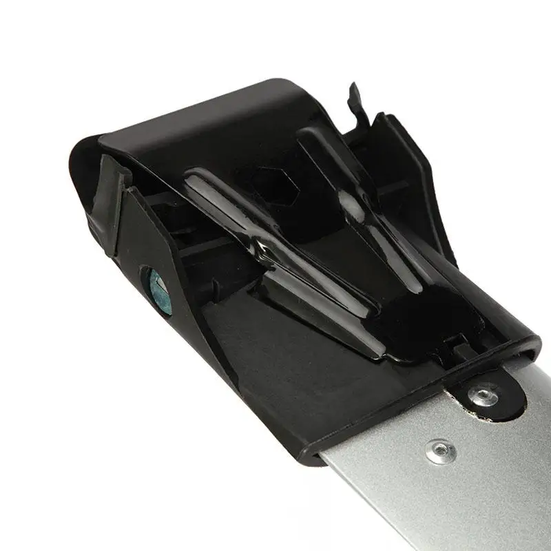 2x Серебро Черный Авиационного Алюминия Прочного Нейлона Багажник На Крышу Крест