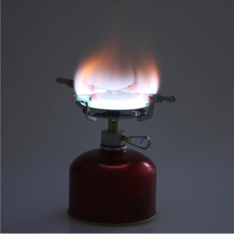 YINGTOUMAN Camping Stove One-piece Gas Ultra-light Outdoor Portable Folding Mini Picnic Cooking | Спорт и развлечения