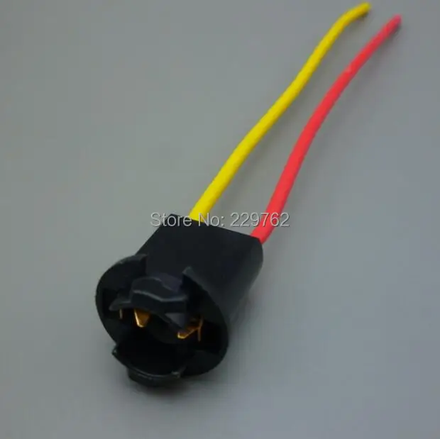 Shhworldsea LED T10 Патрон лампы держатель W5W подключаемый удлинитель разъем 500 шт./лот |