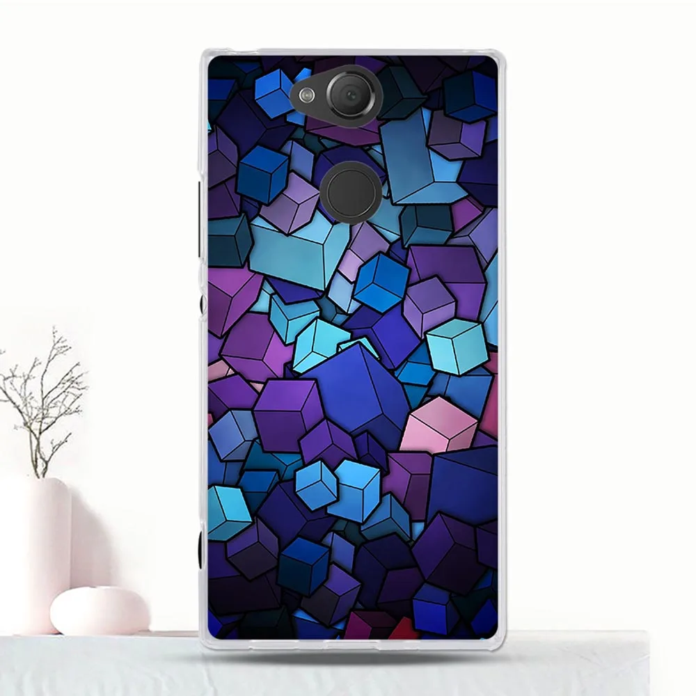 32 ТПУ силиконовый бампер для sony Xperia XA2 мягкий чехол 3D принт для sony Xperia XA2 двойной чехол для телефона для sony Xperia XA2 Funda чехол - Цвет: 32