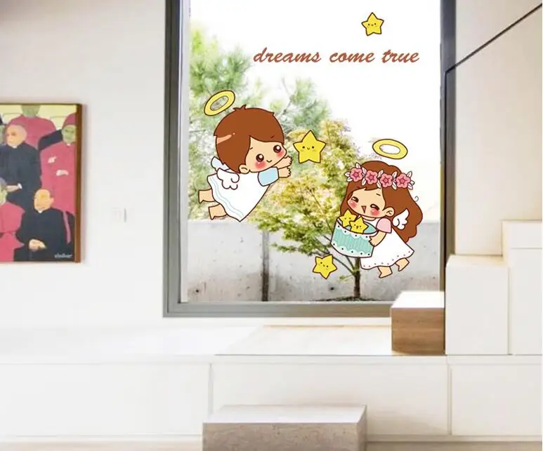 Съемные обои мечты реальные Мультфильмы для детей|wallpaper home decor|wallpaper for decorationdecorating