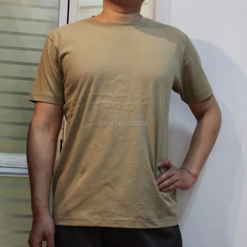 Тяжелое качество 205GSM 7 2 унции 100% хлопок мужские с коротким рукавом Baselayer супер