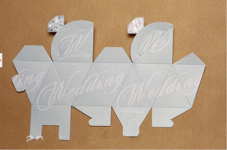 Творческий алмаз Свадебная вечеринка коробки для конфет драже сладости подарки