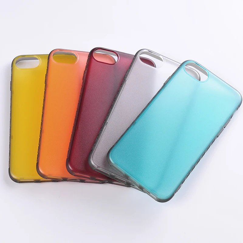 Модный чехол из углеродного волокна с градиентом фруктов и конфет для iPhone X XS Max Xr 8