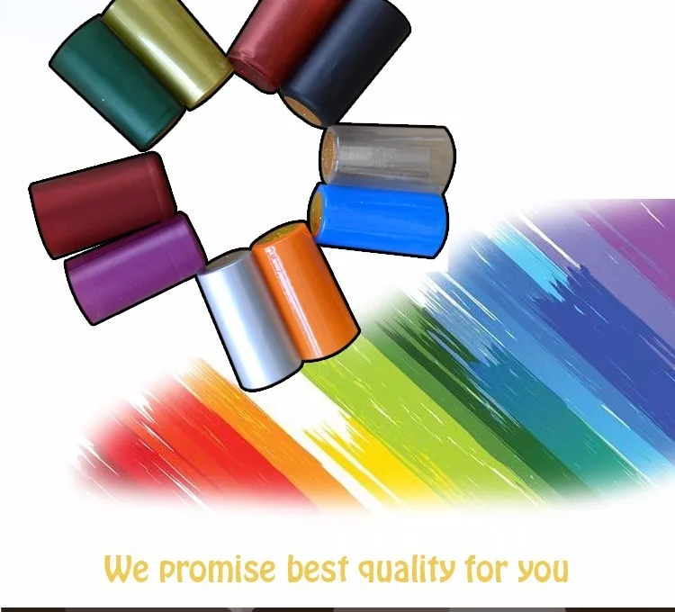 Крышка для бутылки 100 шт. ПВХ термоусадочная бутылка вина крышка домашнего