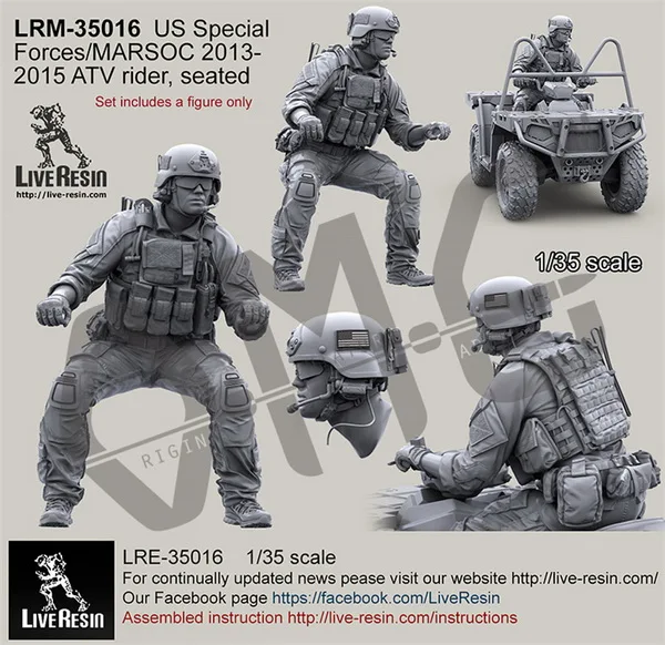 Live Resin LRM 35016 1/35 US спецназ|Наборы для сборки моделей| |