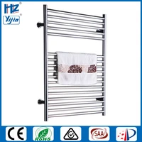 free shipping chromed heated towel rail stainless steel 304 electric towel dryer towel warmer towel radiator hz 933as
