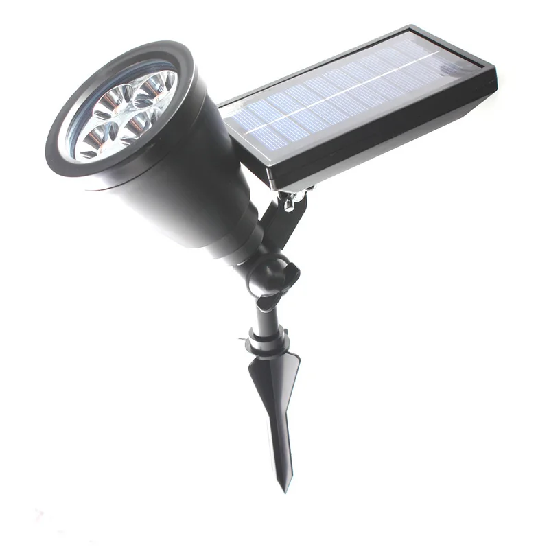Светодиодная уличная лампа на солнечной батарее Точечный светильник для сада