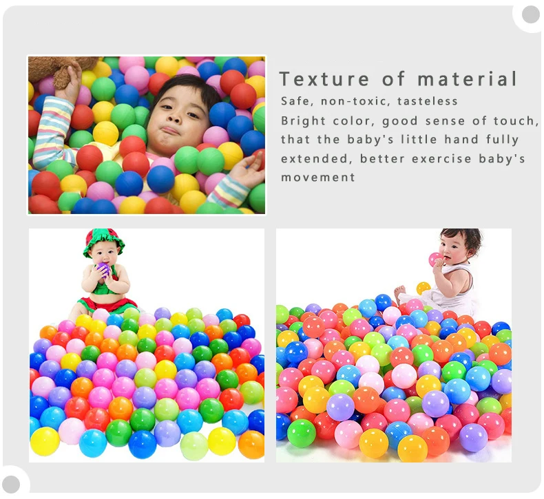 Шарики для бассейна мягкие пластиковые шарики высокое качество|soft plastic ocean ball|ball