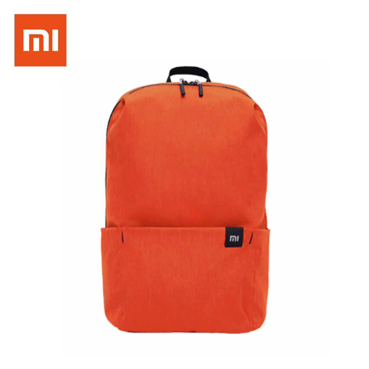 Оранжевый XIAOMI мини-рюкзак 10л школьные рюкзаки для девочек мужчин мальчиков девочек водонепроницаемый легкий портативный Повседневный дорожный рюкзак - Цвет: Оранжевый