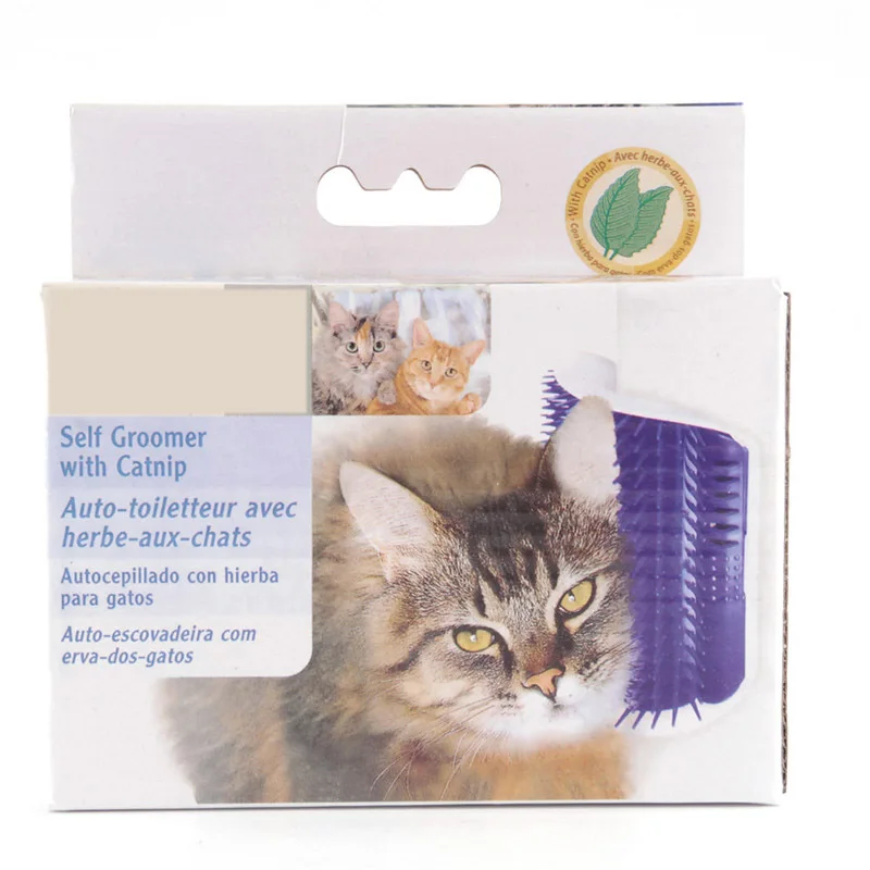 Кошек товаров для домашних животных угловой половый массажер практичный Пластик