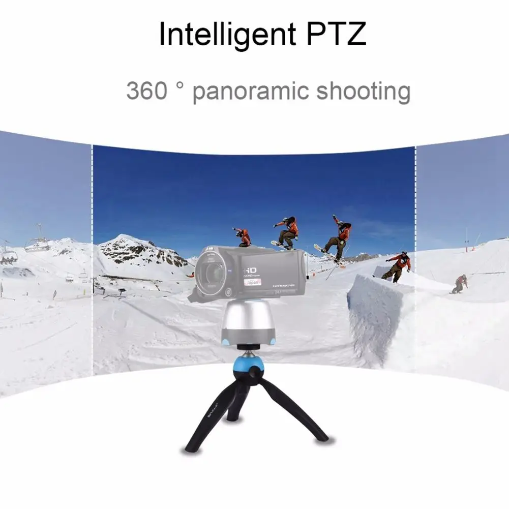 PULUZ Pocket Mini Tripod Mount W/h 1/4 screw Ball Head Desktop Monopod for GoPro 5 4 3+ Action Camera&ampPhone Clamp Smartpho |