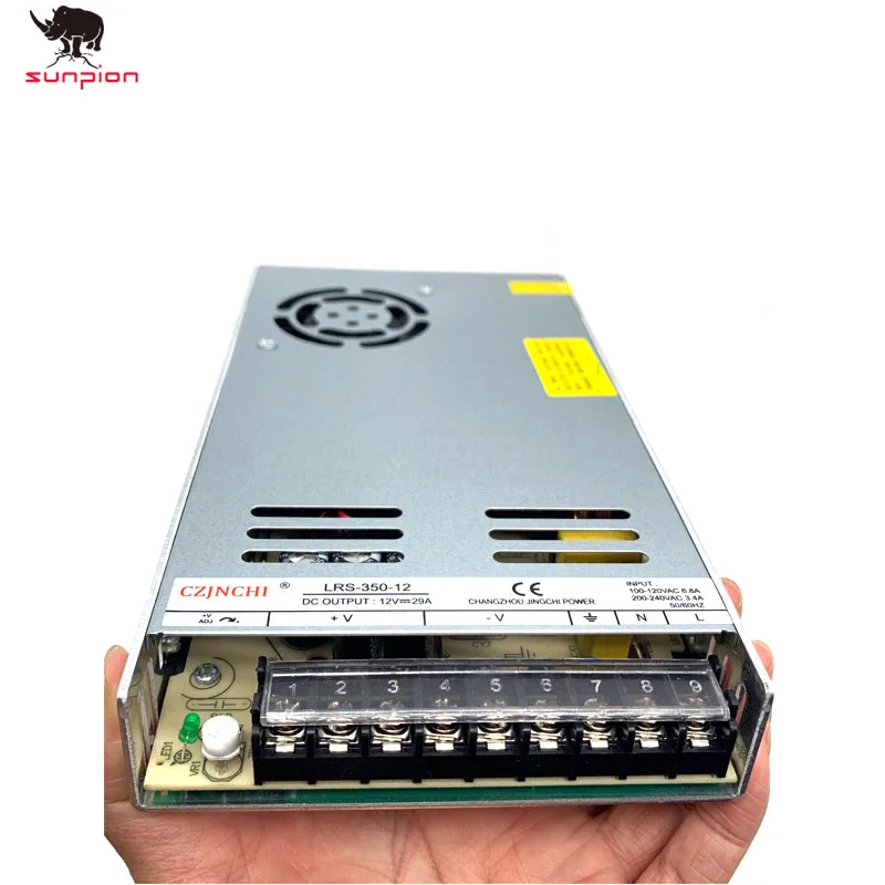 Sunpion Ender-3 Pro источник питания 24 В/15A 350 Вт Драйвер для Светодиодный светильник