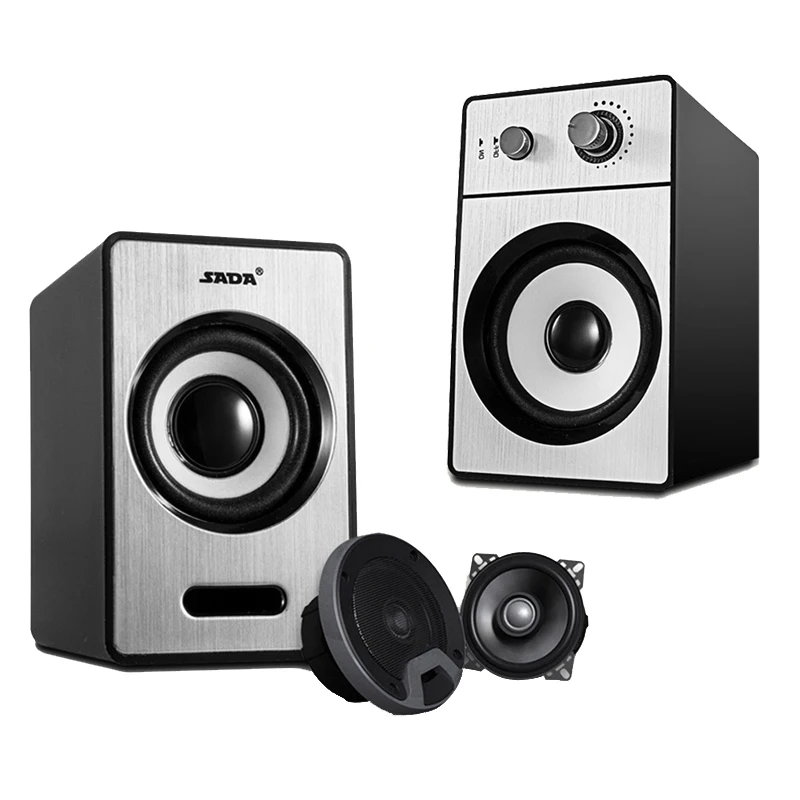 SADA D 200D Bluetooth компьютерный динамик стерео портативный мультимедийный ноутбук USB