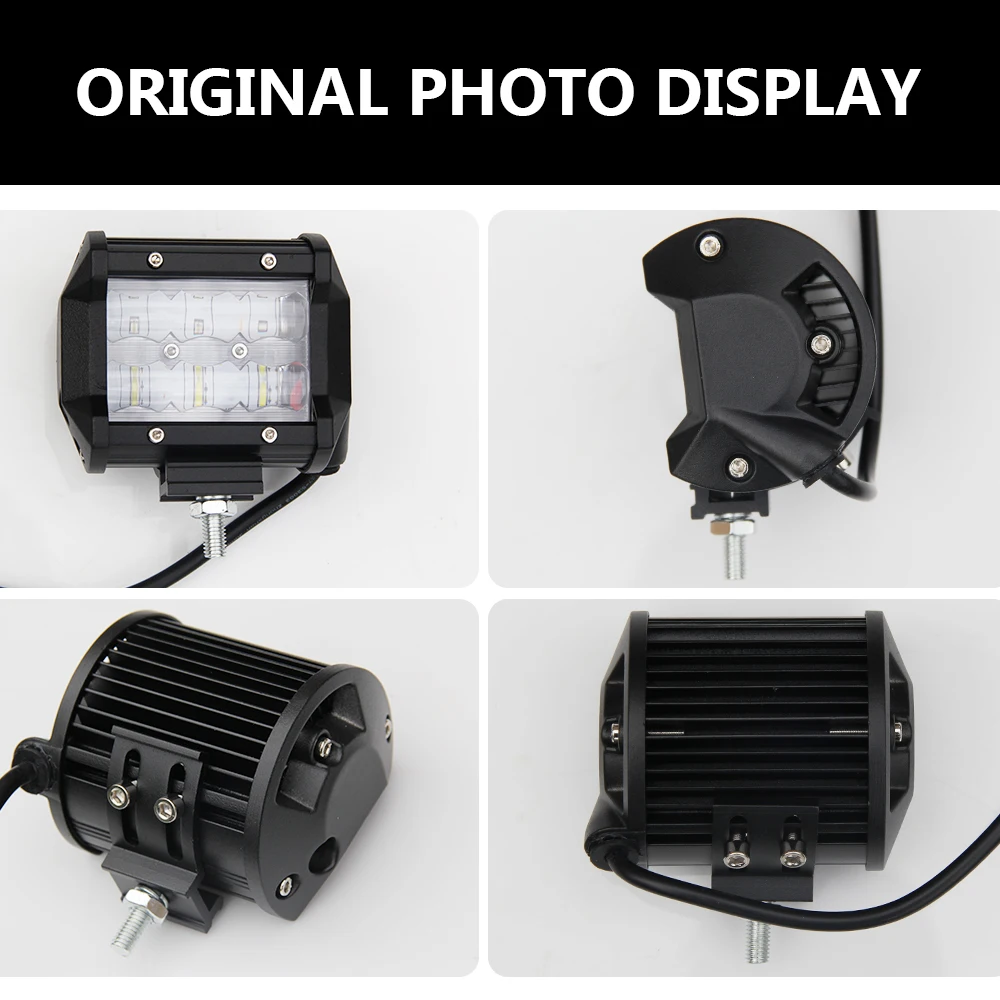Светодиодная балка CO LIGHT 1 пара противотуманные фары 9D 4 дюйма для автомобилей Uaz 4X4