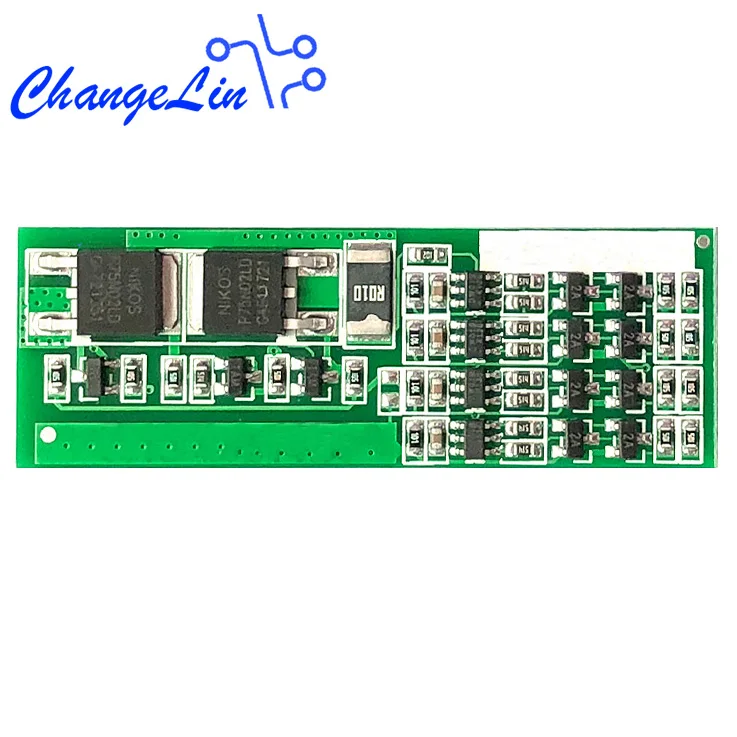4S BMS 16 8 V 8A 18650 полимерная литиевая батарея Защитная плата клеточная упаковка