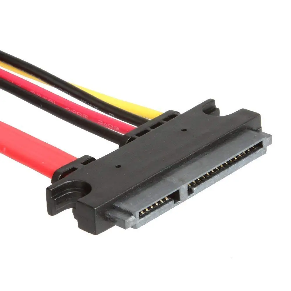 SATA 22Pin серийный ATA комбинированный блок питания для передачи данных на 7Pin Female с Molex