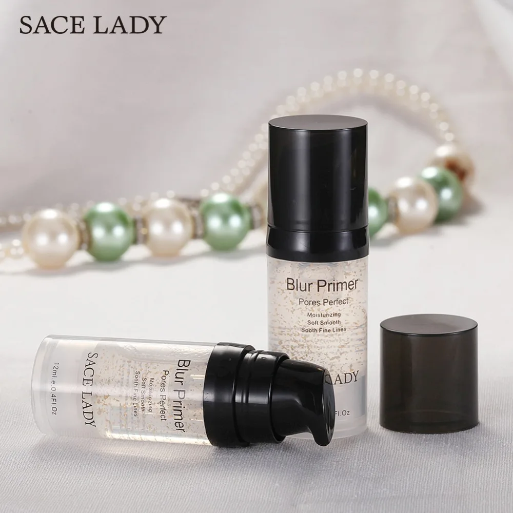 SACE LADY грунтовка для макияжа крем основа лица 24 к Золотая фольга Профессиональный
