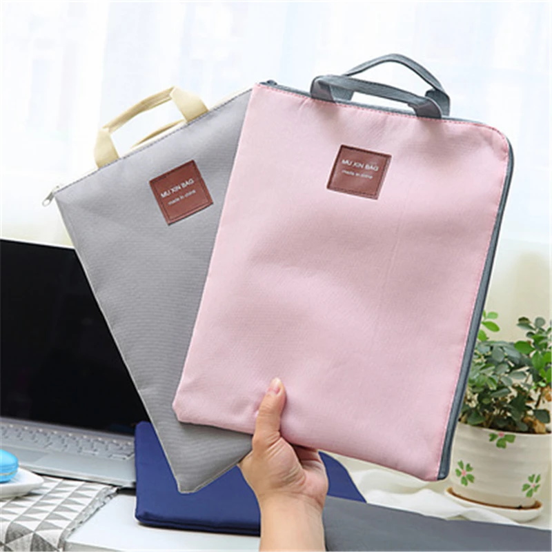 

A4 Multifunction Kawaii Paper Bag Men's & Women's Waterproof Multilayer Paper Bag Briefcase Folder Stationery