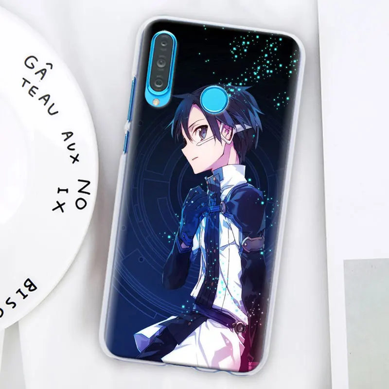 Sword Art Online SAO чехол для телефона аниме чехол для huawei P30 Pro P10 P20 P30 Lite P8 P9 Lite P Smart Plus чехол