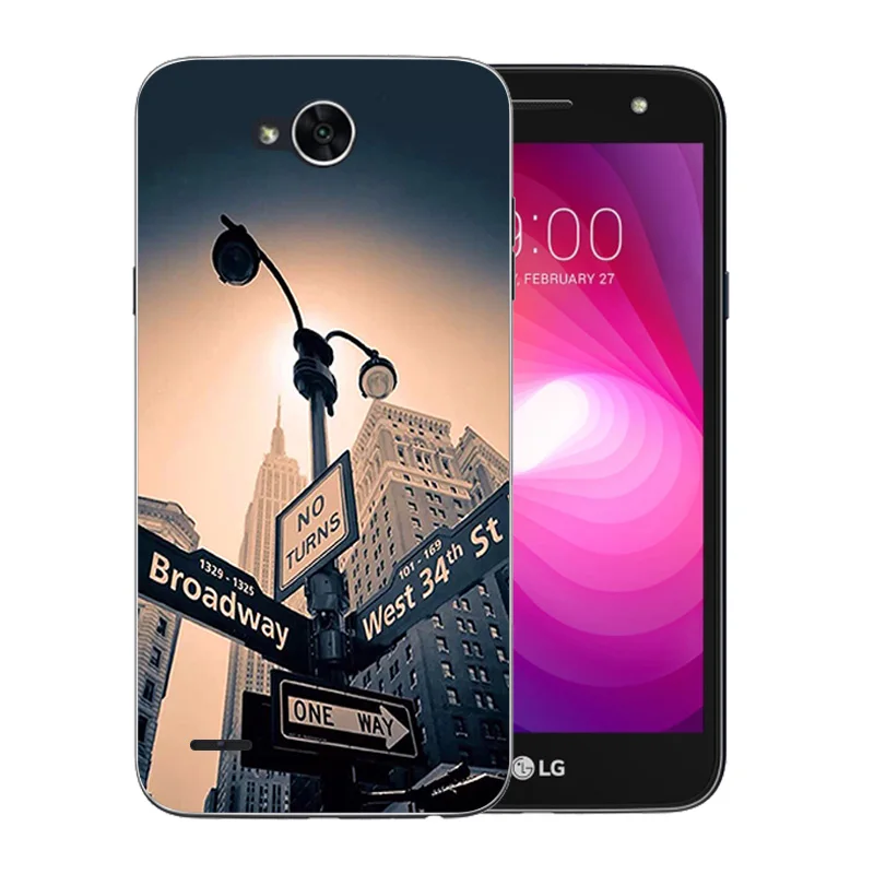 Для LG X power 2 K10 Мощность Силиконовые чехлы с принтом лошадки мягкие ТПУ для